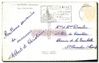Mayenne (Mayenne) — Widok ogólny — Wydawnictwo Gaby — Rewers