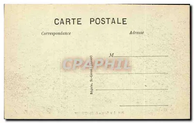 Die Schluchten von Chouvigny — Das pittoreske Auvergne — Ideal, Nr. 2851 — Rückseite