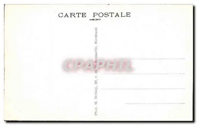 Bordeaux — Wieża Pey-Berland i Katedra św. Andrzeja — Fot. M. de la Roussette — Rewers