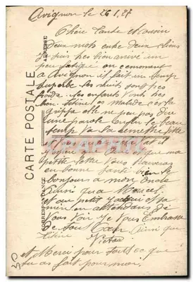 Nossa Senhora de Rochefort (Gard) — Caminho do Santuário — Editor: C. P. A. (n° 288) — Verso