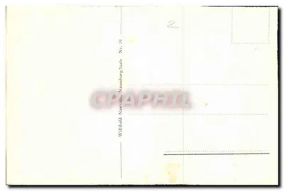 Naumburg/Saale — Dom und Oberlandesgericht — Willibald Nawrath, Nr. 19 — Verso