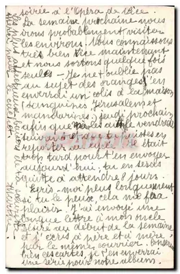 Nice — Promenade dos Ingleses e Palácio da Jetée — Editor C.A.P. n°181 — Verso