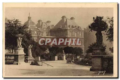 O Palácio e Jardim do Luxembourg — Paris — Edição d'Art Yvon, N° 146