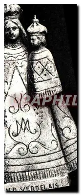 Nossa Senhora de Verdelaïs — estátua da Virgem e de uma criança — editor VERDEL AIS