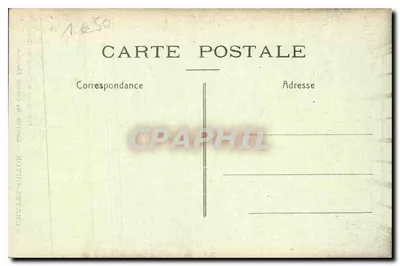 Châtel-Guyon — Galerias dos Grandes Termas — Etabl. André Brulliard, Saint-Dizier — Verso