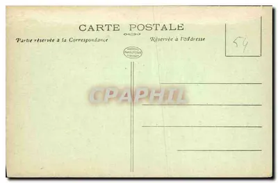 Toul — A Catedral e o Hôtel de Ville — D. D. n° 63 — Verso