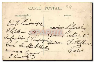 Toul - Algemene uitzicht — La Lorraine illustrée, uitgave M. Bernard, Toul — Achterkant