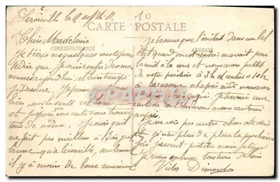 Toul Pittoresque — Vista geral tirada da varanda do pavilhão do Hospital Civil — Carta postal n°114, editada por Gagnon e Barquet, Toul, República Francesa — Verso