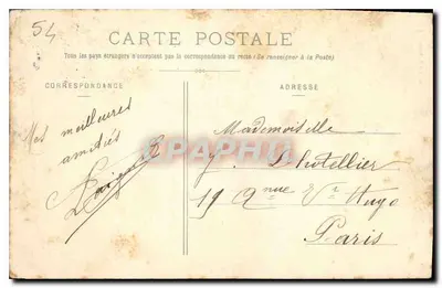 TOUL — Widok ogólny — Plateau d'Ecrouves — La Lorraine Illustrée, wydawnictwo M. Bernard, Toul — Rewers