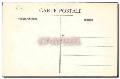 Toul - Interior da Igreja de São Gengoult — Edição C. Pique — Verso