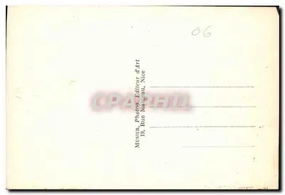 Góry Wolfa (A.M.) — Wodospad Courmes — Munier, fotograf, Nice — Rewers