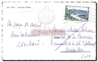 Widok z Bellet — NICE — Wydawnictwo G. M. — Rewers