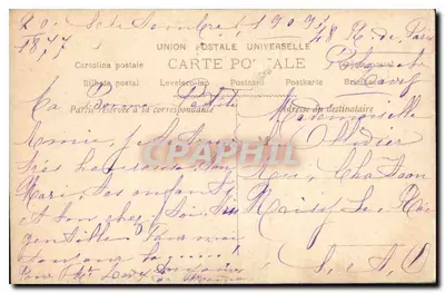 Ragazza in abito fiorito che tiene un mazzo di fiori — Sazerac Fot. n°264 — Verso