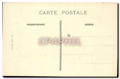 Abbatia Chaalis — Grobowiec Rousseau i wyspa z lipami — J.-E. Bulloz, wydawca — Rewers