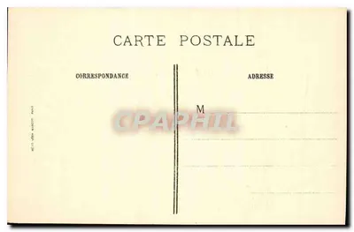 Abbaye de Chaalis — Grobowiec Rousseau na wyspie Peupliers — J.-E. Bulloz, Wydawca — Rewers