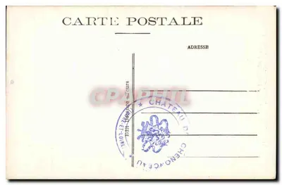 Chenonceaux — O Castelo (século XVI) — R.D. — Verso