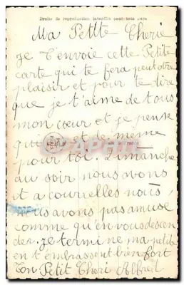 Droga do Szczęścia — para w samochodzie — PC Paris n°3979 — Rewers