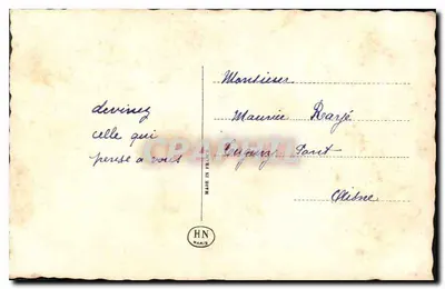 Młody para — Szczęśliwego Dnia — HN Paris, n°157 — Rewers