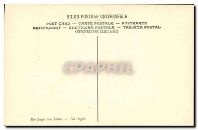 El Ángel de Tobías — DORÉ — Museo del Luxemburgo, París — n°36 LL — Reverso
