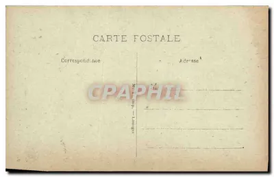Lancergne — Innenraum der Taufkapelle — Verlag: Bay de Dette — Rückseite