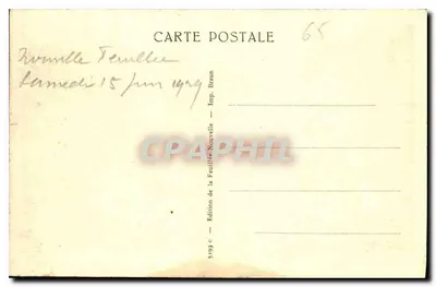 Val d'Ajol — Vallée des Ricoches — Uitgave van La Feuillée Nouvelle — Achterkant