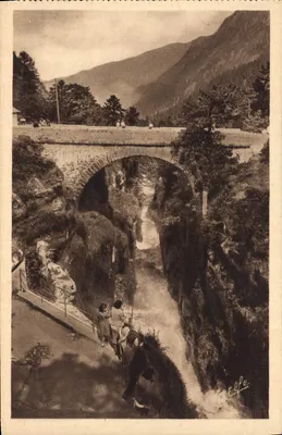 Cauterets — O Ponte da Espanha — Éditions La Bouche frères, Toulouse