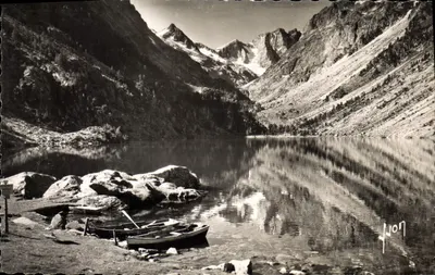 Arredores de CAUTERETS — O Lago de Gaube — Edições de Arte, Paris