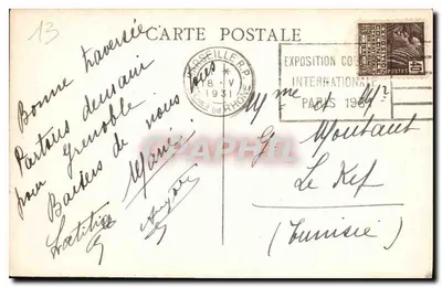 MARSEILLE — Il Forte Saint Jean — Editore non identificato, numero di serie non visibile — Verso
