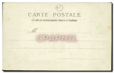 Gavarnie - Duży Névé Podróżników — Widok na Dolinę Gavarnie — Ténière-Bellot, Paryż, nr 259 — Rewers