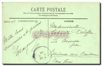 Lourdes — De Heilige Maagd van de Grot — LL. 225 — Achterkant