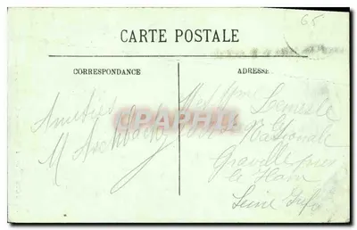 Lourdes — La Piazzetta y la Basílica — LL. — Reverso