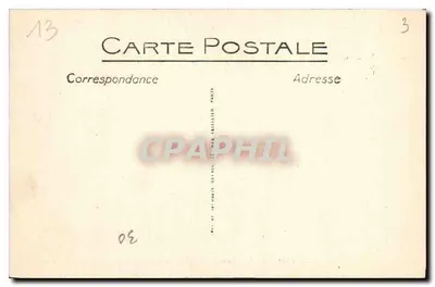 Marseille - L'Anse du Prophète et l'Hôtel de la Réserve - Selecta, n°127 — Rewers