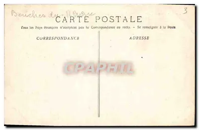 Les Baux - Torre Sarrasina & el Castillo — Fototipia E. Lacour — Marsella — Reverso