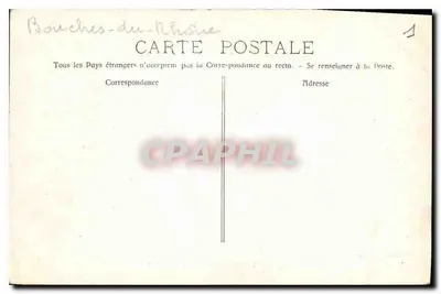 Les Baux — Widok ogólny — fototypia L. Cabeour, Marsylia — nr 3775 — Rewers