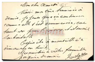 Capvern - O Castelo de Mauvezin (Lado Norte) - Ed. C. Garthès, n°33 — Verso