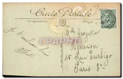 Marseille — La Corniche — Widok na Zamek If — LL. — N° 138 — Rewers