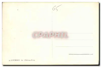 Lourdes — El Castillo Fuerte — editor Lourdes, n° 35 — Reverso