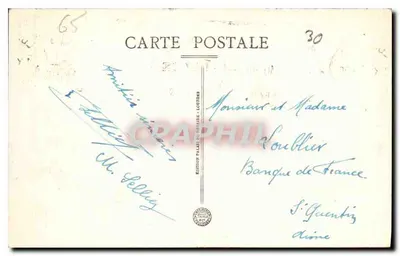 Lourdes — L'lanade — Editor Pallas - n°43 — Reverso