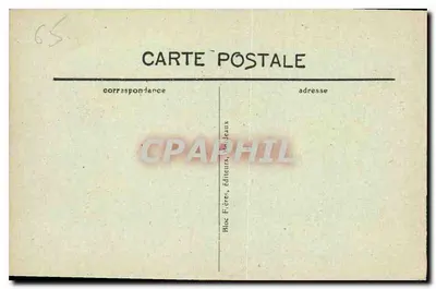 TARBES — Katedra Ibos — Bloc Frères, wydawcy, Toulouse — Rewers