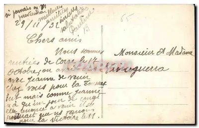 Lourdes — widok z góry na Esplanadę, bazylikę i dolinę Gave — fototypia Labouche Frères, Toulouse — Rewers