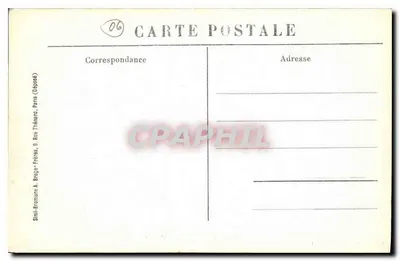 Antibes - Kap - Eilenroc — widok z falistych skał — Wyd. Berger et Cie, Place Macé — Rewers