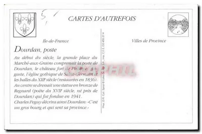 Dourdan (S.-et-O.) - A Postagem — Livraria A. Boutez, Dourdan (S.-et-O.) — Verso