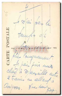 Beuil (Alt. 1.500 m.) — O Plateau de Beuil, no inverno — RM — Verso