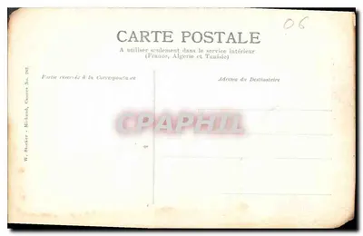 Cannes - Torre de los Bandidos — W. Stucker, Cannes No. 292 — Reverso