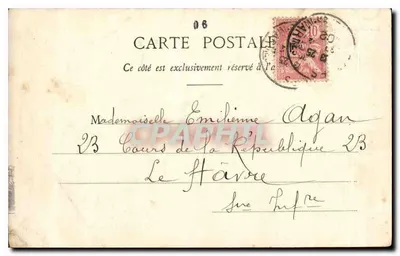 Cannes — Boulevard de la Croisette — Wydawnictwo Gilet, fot. Nieve, nr 421 — Rewers