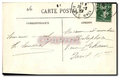Nizza — La Promenade du Midi — LL. — Selecta — Verso