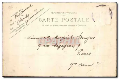 Monako, widok z drogi do Menton — wydawca Fr. Roineko, Brunshaupten 03, nr 2132 — Rewers