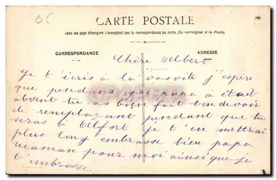 Monte-Carlo — Widok z Pensionnat — Wyd. J. David, E. Vallois, succ. 90, rue de Rennes, Paris — Rewers