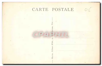 Menton — Kasyno miejskie — Wydawca Munier, Nice — Rewers