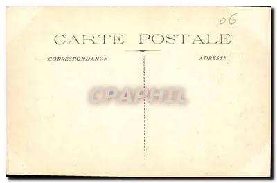 Cap d'Antibes (A.-M.) - Blick auf Illetette und Grand Hôtel von der Villa Eilenroc — Verlag Mailhan, Fort Carré, 1931 — Rückseite